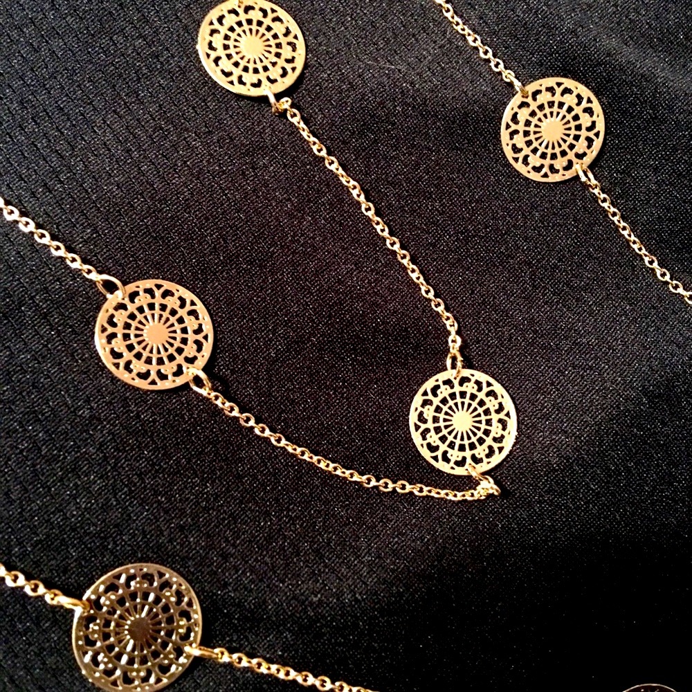 Gold Long Necklace